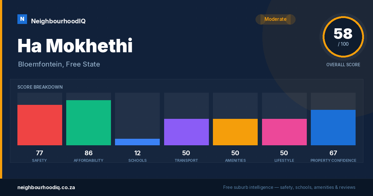 Ha Mokhethi report card
