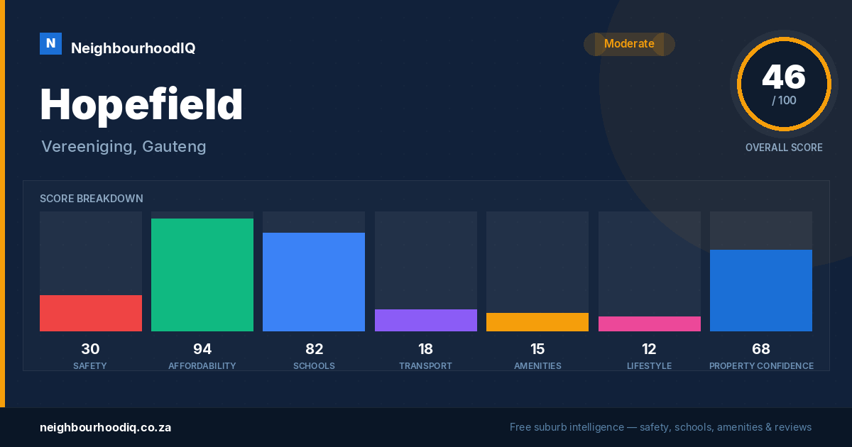 Hopefield report card