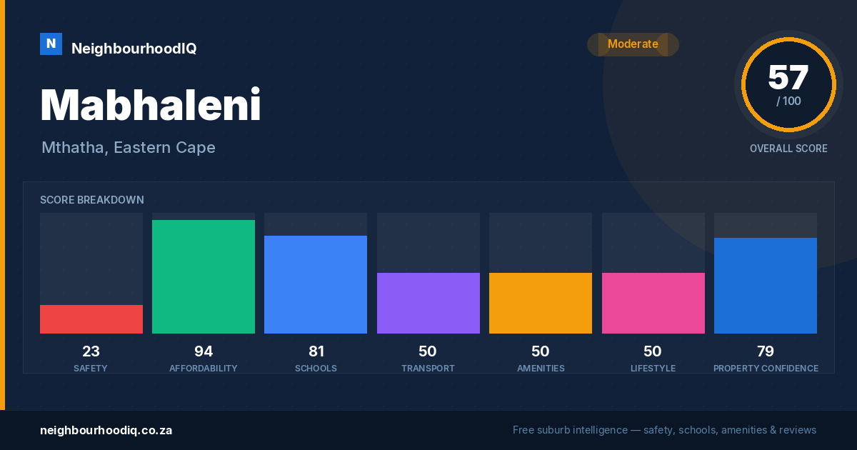 Mabhaleni report card