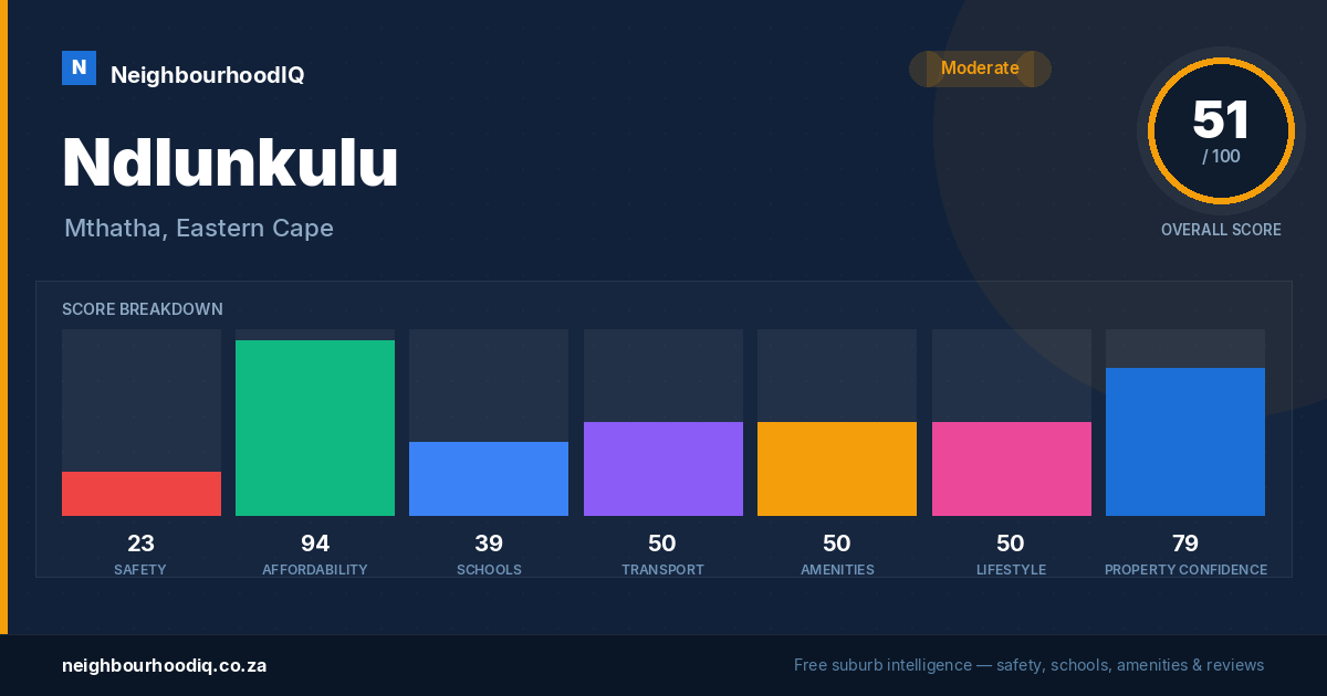 Ndlunkulu report card