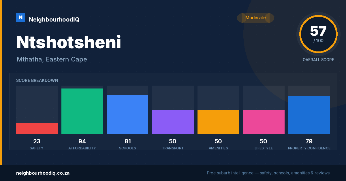 Ntshotsheni report card