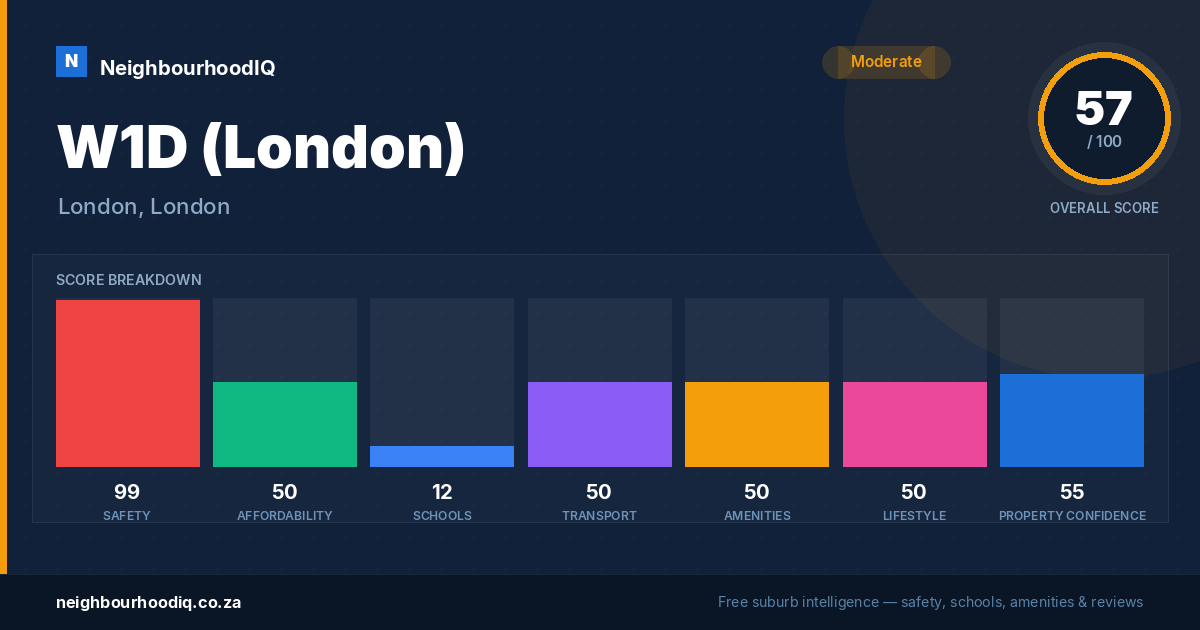 W1D (London) report card
